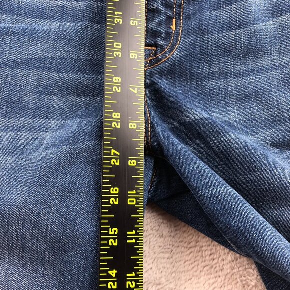 J.Crew Womens Jeans Size 29/28 Stretch Skinny Blue Denim Ankle Blue Casual - Picture 7 of 14